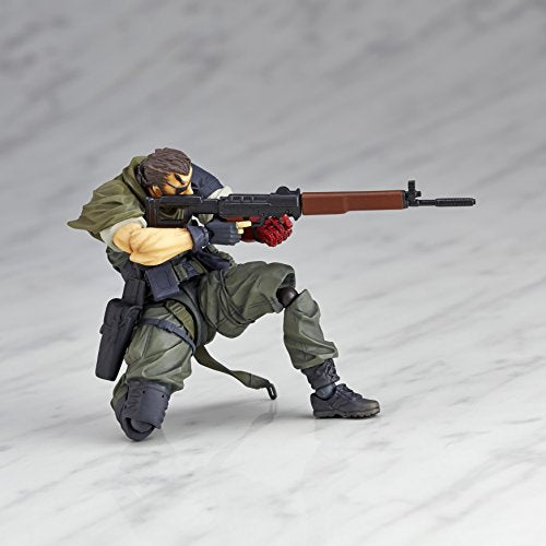 Venom Snake (Olive Drab Field Operation Uniform Ver. version) RevolminiRevoltech Metal Gear Solid V: The Phantom Pain - Kaiyodo