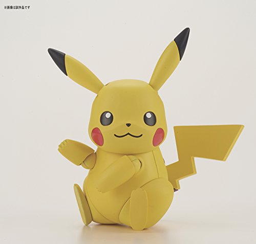 Pikachu (Select Series version) Pokemon Plamo (#41) Pocket Monsters Sun & Moon-Bandai