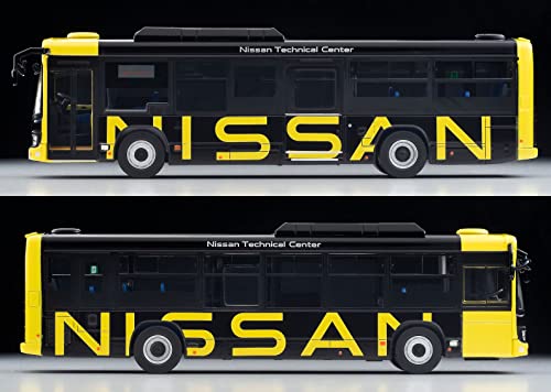 1/64 Scale Tomica Limited Vintage NEO TLV-N245e Isuzu Erga Nissan Shuttle Bus (Ikazuchi Yellow / Black)