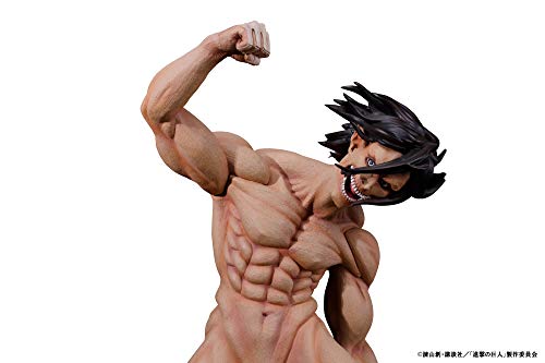 "Attack on Titan" Eren vs Armored Titan Polyresin Super Large Diorama