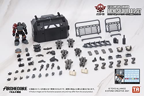 TOYS ALLIANCE LIMITED ARC-13 "ARCHE-YMIRUS" 1/35 SCALE URSUS GUARD ARCHE-SOLDIER A.D.S. SET