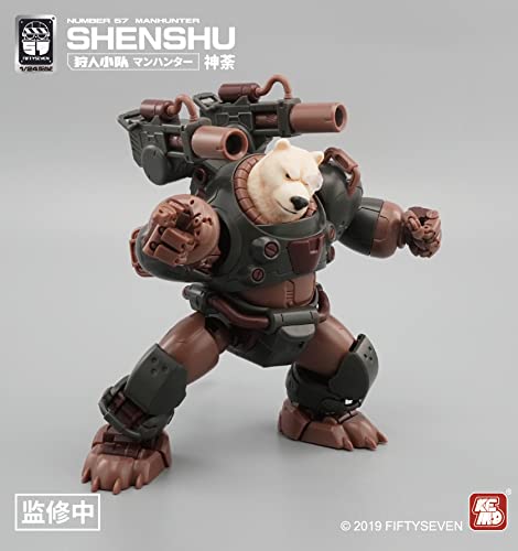 NUMBER 57 MANHUNTER SHEN-SHU 1/24 SCALE PLASTIC MODEL KIT