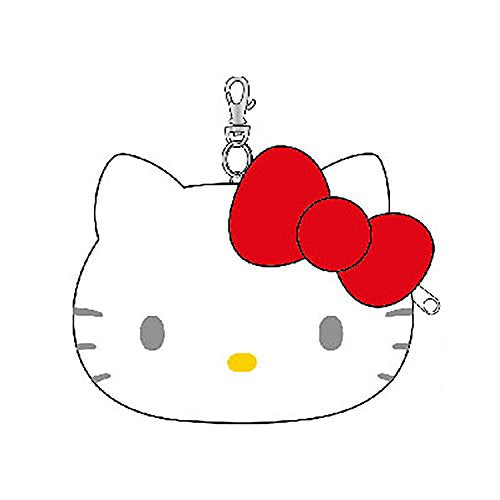 "Hello Kitty" Sweat Series Face Pass Case Red