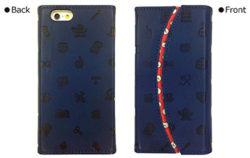 Doraemon x HELLO KITTY iPhone6/6S Flip Case Silhouette SANDR-11A