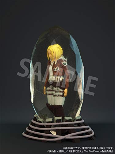 "Attack on Titan" Annie Leonhart Lens Ver. Full Color 3D Crystal Figure
