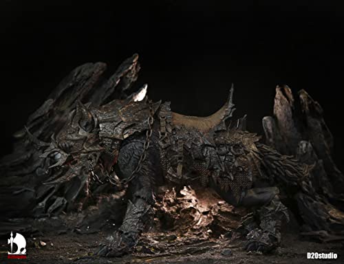 D20studio BATTLE WOLF IRON BLADE STANDARD EDITION (BLACK) 1/12 SCALE ACTION FIGURE
