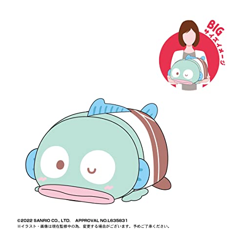 SR-60 Sanrio Characters Potekoro Mascot Big 3 F Hangyodon