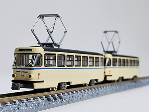 Railway Collection Leipzig Tram Tatra T4 Type 2 Car Set D