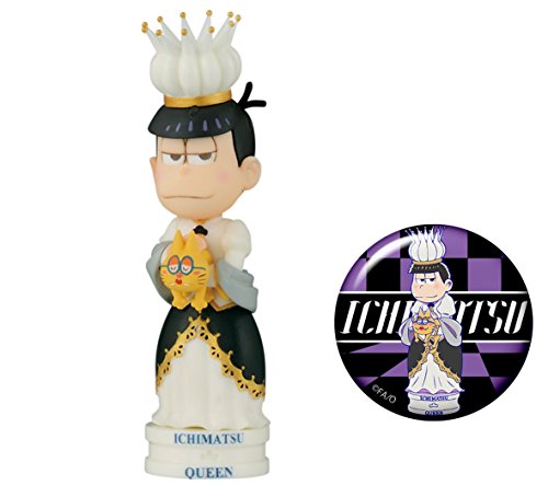 ESP Nyanko & Matsuno Ichimatsu (Queen version) Osomatsu-san World Collectable Figure -Chess Matsu- White Osomatsu-san - Banpresto