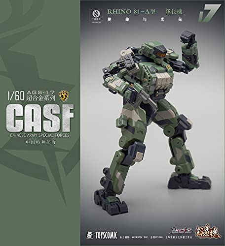 MECHANIC TOYS FORGING SOUL SERIES AGS-17 CASF RHINO 81-A GROUND FORCE COMMANDER TYPE