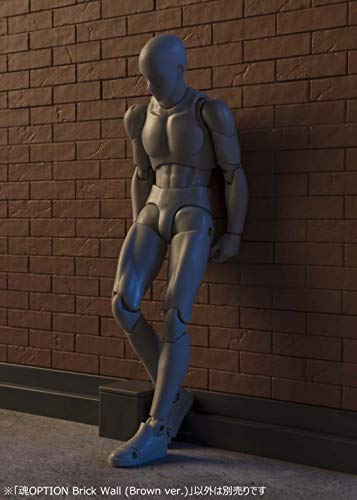 Brick Wall (Brown ver. version) Tamashii Option - Bandai