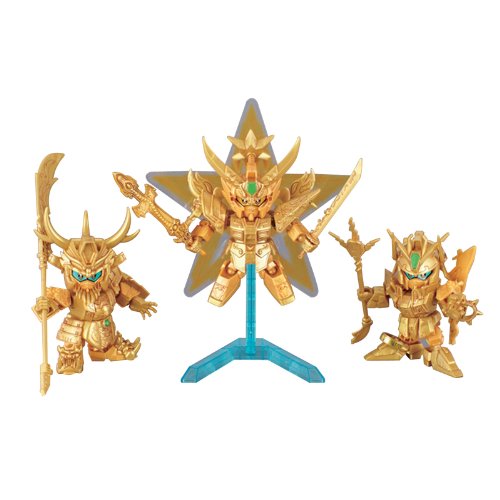 Kan-u gundam (Shin-Version) SD Gundam Sangokeuden Serie (# 010) SD Gundam Sangokeuden Brave Battle Warriors - Bandai