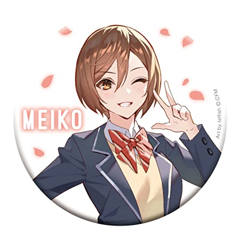 Hatsune Miku Series Can Badge MEIKO School Uniform teffish