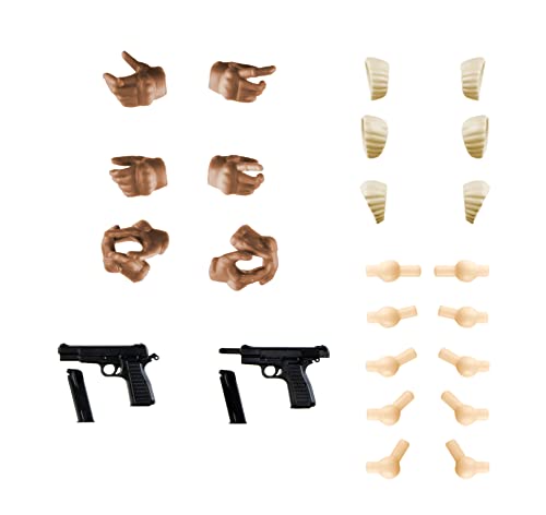 LittleArmory <LAOP14> Tactical Gloves for Sousai Shojo Teien 2 Handgun Set (Tan)