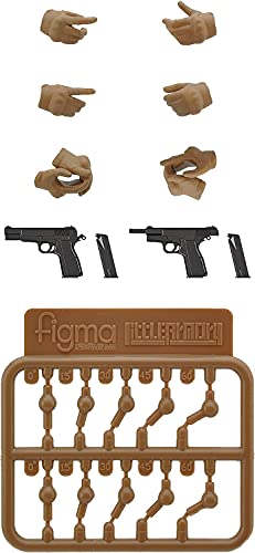 【TomyTec】LittleArmory-OP06 figma Tactical Gloves 2 Handgun Set (Tan)