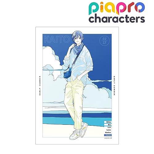 Piapro Characters Original Illustration KAITO Early Summer Outing Ver. Art by Rei Kato A3 Matted Poster