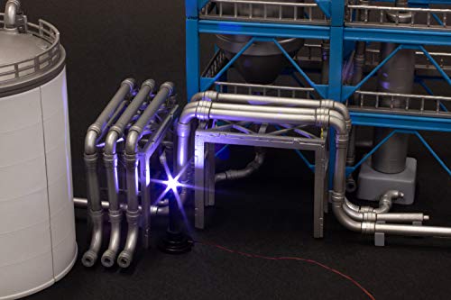 Non Scale Plastic Kit Industrial Area F (Illumination Parts)