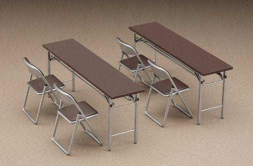 Club Room Desks and Chairs - 1/12 scale - 1/12 Posable Figure Accessory - Hasegawa