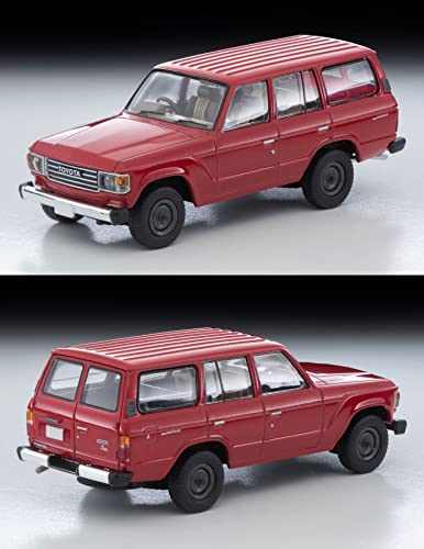1/64 Scale Tomica Limited Vintage NEO TLV-N279b Toyota Land Cruiser 60 Standard Grade Up Van (Red)