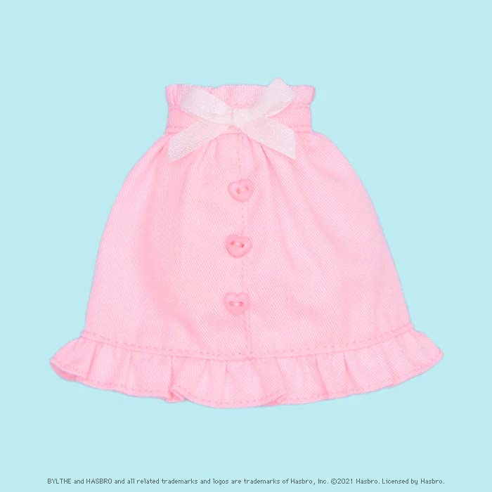 Produced by Junie Moon Dear Darling Fashion for Dolls Frilled Skirt (22cm) Pink