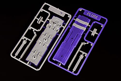 Non Scale Plastic Kit Plaact Options Series 10 Twin Shields 4 Clear Purple