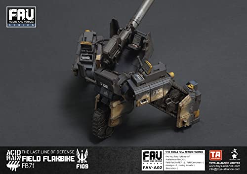 TOYS ALLIANCE LIMITED "ACID RAIN" 1/18 SCALE FAV-A02 Field Flakbike FB7f