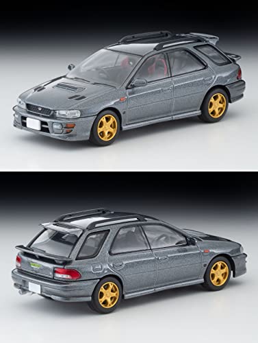 1/64 Scale Tomica Limited Vintage NEO TLV-N281b Subaru Impreza Pure Sports Wagon WRX STi Version V (Gray) 1998