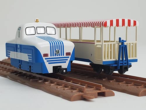 Railway Collection Narrow Gauge 80 Omoide no Seibu Railway Yamaguchi Line B12 + Open Deck Passenger Car Type 2 Car Set