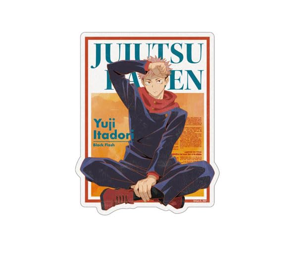 Jujutsu Kaisen Travel Sticker 4 1 Itadori Yuji