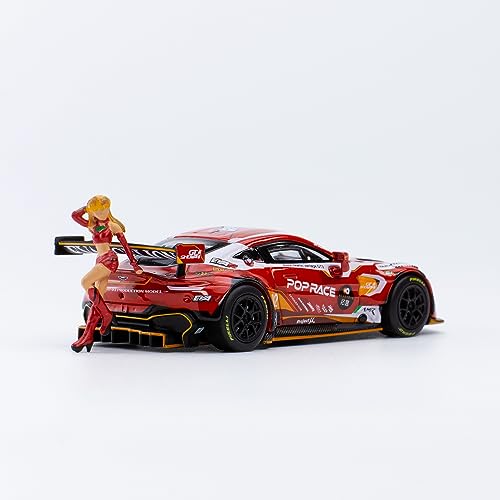 Evangelion 1/64 EVA RT PRODUCTION MODEL-02 ASTON MARTIN GT3 WITH FIGURE