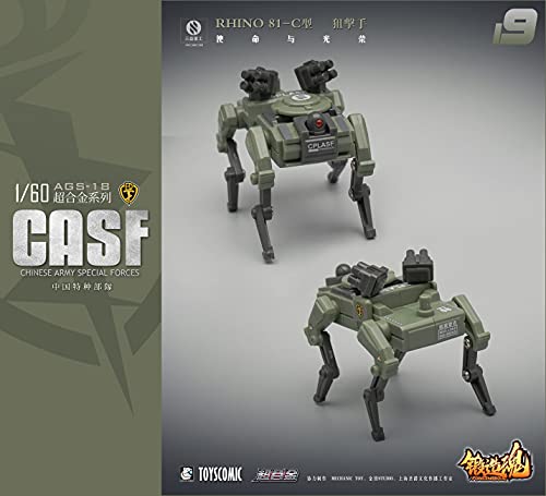 MECHANIC TOYS FORGING SOUL SERIES AGS-19 CASF RHINO 81-C GROUND FORCE SNIPER TYPE