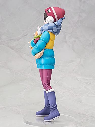 "Yurucamp" 1/7 Scale Figure Saitou Ena & Chikuwa