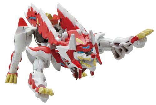 Flame Fenrir  Shirobane Rekka  EX Change Figure (01) Gaist Crusher - Bandai