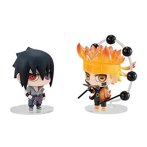 Chima Mega-Buddy-Serie! Uzumaki Naruto &amp; Sasuke Uchiha - Ninkaitaisen Set (MegaHouse)