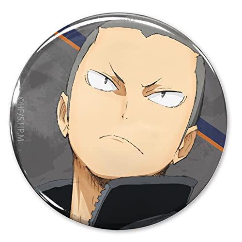 "Haikyu!!" Tanaka Ryunosuke Can Badge Ver. 1.0