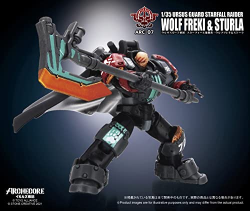 TOYS ALLIANCE LIMITED ARC-07 "ARCHE-YMIRUS" 1/35 SCALE URSUS GUARD STARFALL RAIDER WOLF FREKI & STURLA
