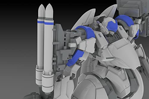 1/35 Scale Plastic Kit "POWERDoLLS2" X-4+(PD-802) Armored Infantry Weapon Set 3 (Shoulder Parts for Mounting Weapons & DRu35 MLC & R25 Rocket & M7A Gatling Gun)