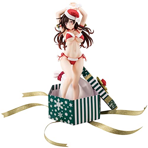 "Rent-A-Girlfriend" Mizuhara Chizuru Santa Bikini de Fuwamoko Figure 2nd Xmas