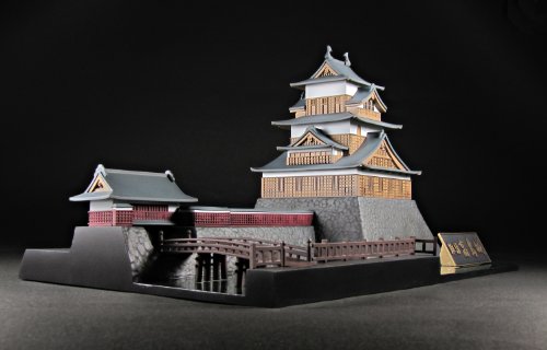Castillo de Takashima-escala 1/200--PLUM