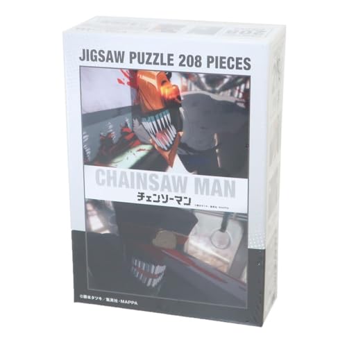 "Chainsaw Man" Jigsaw Puzzle 208 Piece 208-102 Chainsaw Man VS Samurai Sword