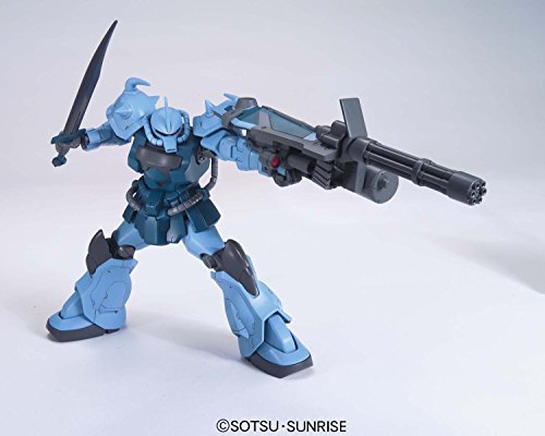 MS-07B-3 GoUF Custom-1/144 Scale-HGUC (# 117) Kicou Senshi Gundam: Dai 08 MS Stivali-Bandai