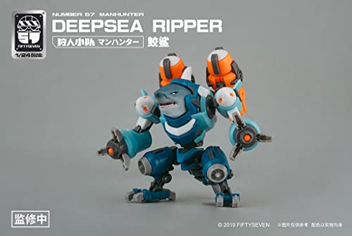 NUMBER 57 MANHUNTER DEEPSEA RIPPER 1/24 SCALE PLASTIC MODEL KIT