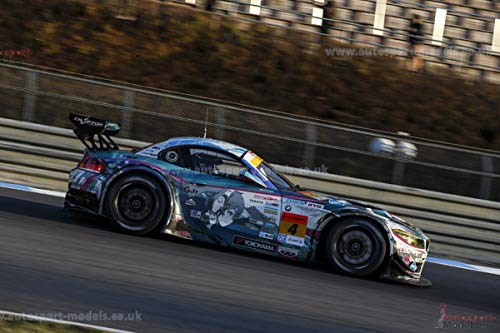 Hatsune Miku 2014 Hatsune Miku Good Smile Racing BMW Z4 GT3 (BMW Z4 GT3 - Round 8 (Motegi) Versione) - Scala 1/24 - Itasha, Good Smile Racing - Fujimi