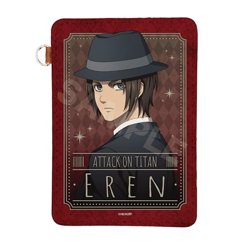 "Attack on Titan The Final Season" Leather Pass Case 01 Eren