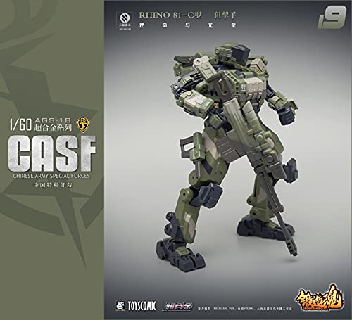 MECHANIC TOYS FORGING SOUL SERIES AGS-19 CASF RHINO 81-C GROUND FORCE SNIPER TYPE