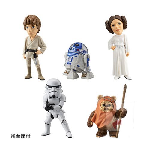 Star Wars First Trilogy World Collectable Figure vol.2 set of 5