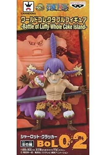Charlotte Cracker One Piece World Collectable Figure Battle of Luffy Whole Cake Island One Piece - Banpresto