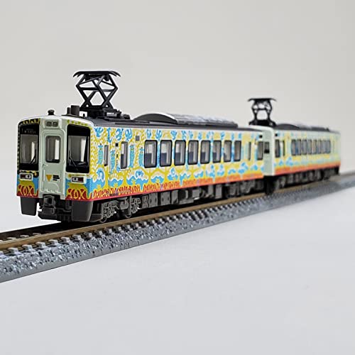 Railway Collection Hokuetsu Express HK 100 - 101, 102 ECHIGO - TSUMARI ART FIELD Wrapping Train DAICHI 2 Car Set
