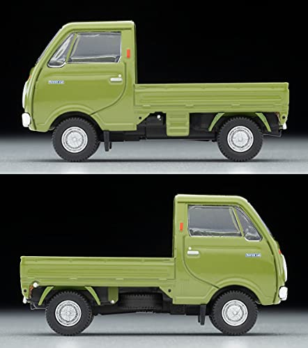 1/64 Scale Tomica Limited Vintage TLV-198a Mazda Porter Cab Three-way Open (Green) with Figure