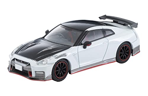 1/64 Scale Tomica Limited Vintage NEO TLV-N254b NISSAN GT-R NISMO Special Edition 2022 Model (White)